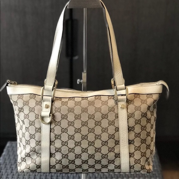 Gucci Handbags - Gucci Monogram Canvas Handbag